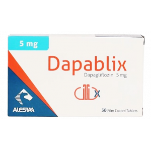 DAPABLIX 5 MG ( DAPAGLIFLOZIN ) 30 FILM-COATED TABLETS